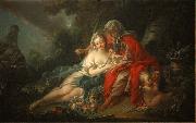 Francois Boucher Vertumnus and Pomona oil